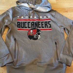 Tampa Bay Buccaneers small Gray Hoodie